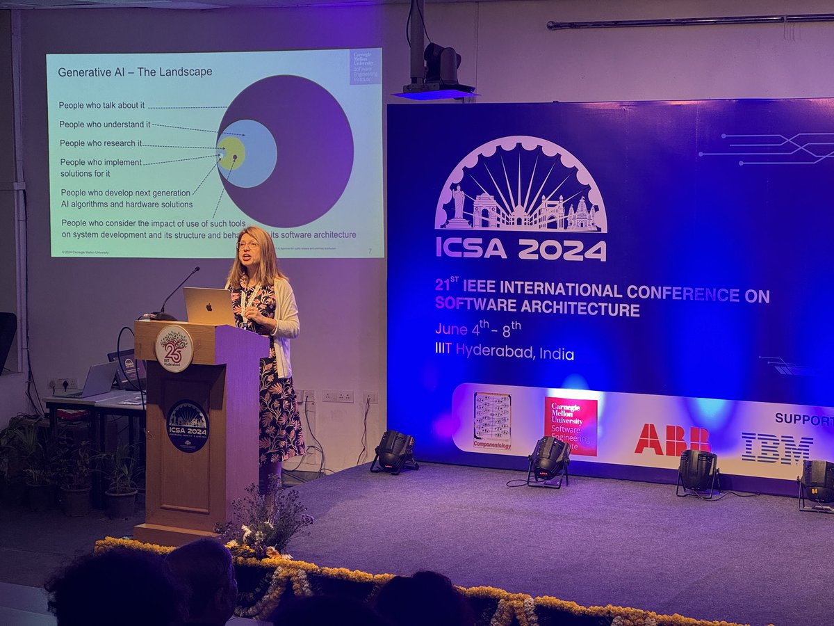 The percentage of people who consider the impact of using GenAI is very limited. ⁦<a href="/ICSAconf/">ICSA 2025</a>⁩ #keynote ⁦<a href="/ipekozkaya/">Ipek Ozkaya</a>⁩ #weareICSA