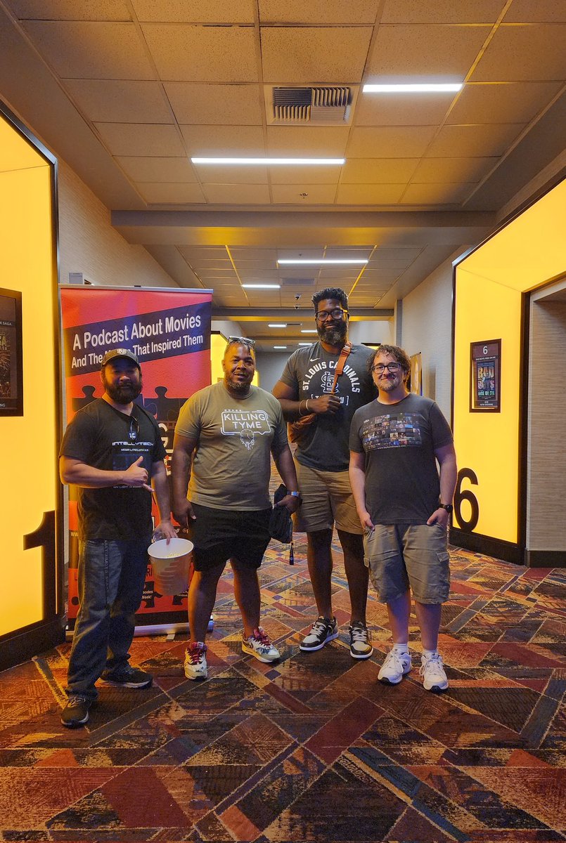 PiecingPod's tweet photo. Another great live show at Maya Cinemas! Thanks to @KoreyKilgore @Codename_LEON &amp; @km2creative and to everyone who came out! #BadBoysRideOrDie episode out Monday! https://t.co/A0vDhsmIsl
