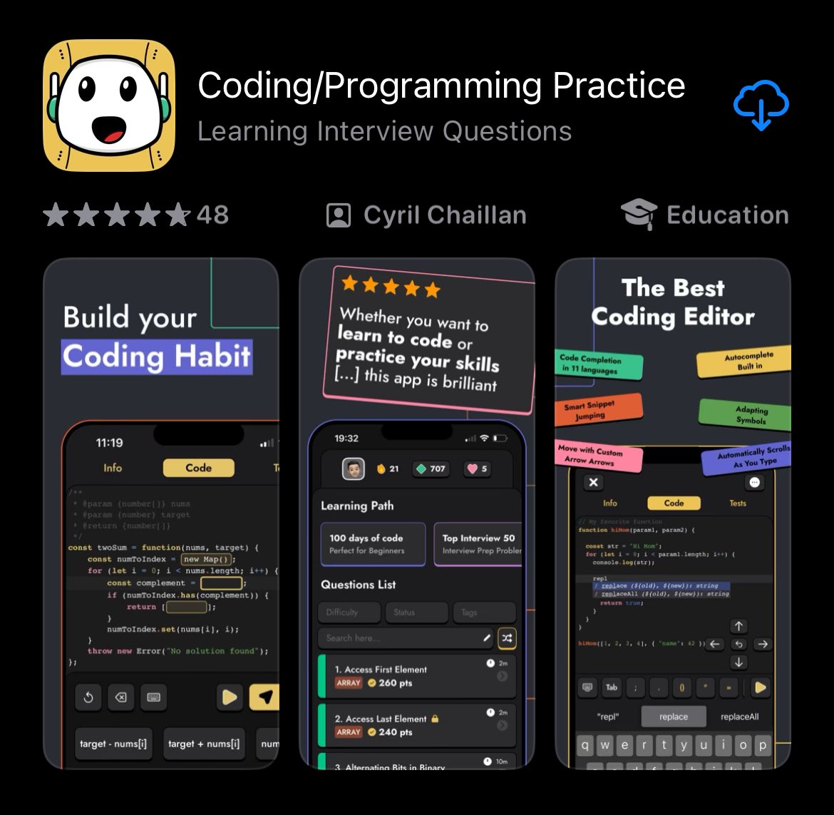 Cyril @ CodenQuest 👨‍💻 tweet media