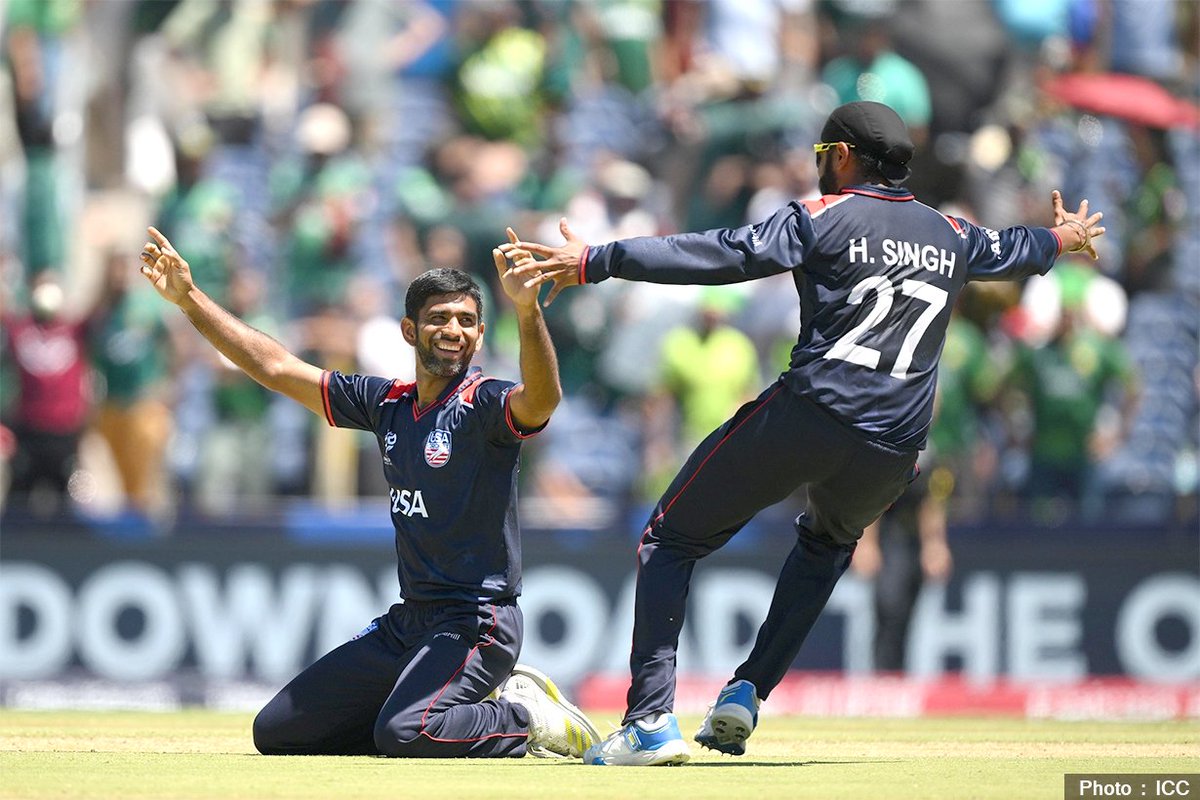 आईसीसी टी–२० विश्वकप २०२४ मा अमेरिकाले पाकिस्तानलाई सुपर ओभरमा स्तब्ध पार्दै डेब्यू टी–२० विश्वकपमा विश्वमै सनसनी मच्चाएको छ । सुपर–८ को सम्भावना मजबुत पनि बनाएको छ ।