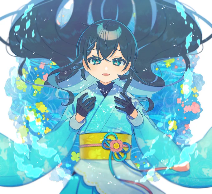#これを見た人は青が入ってる画像を貼れ
