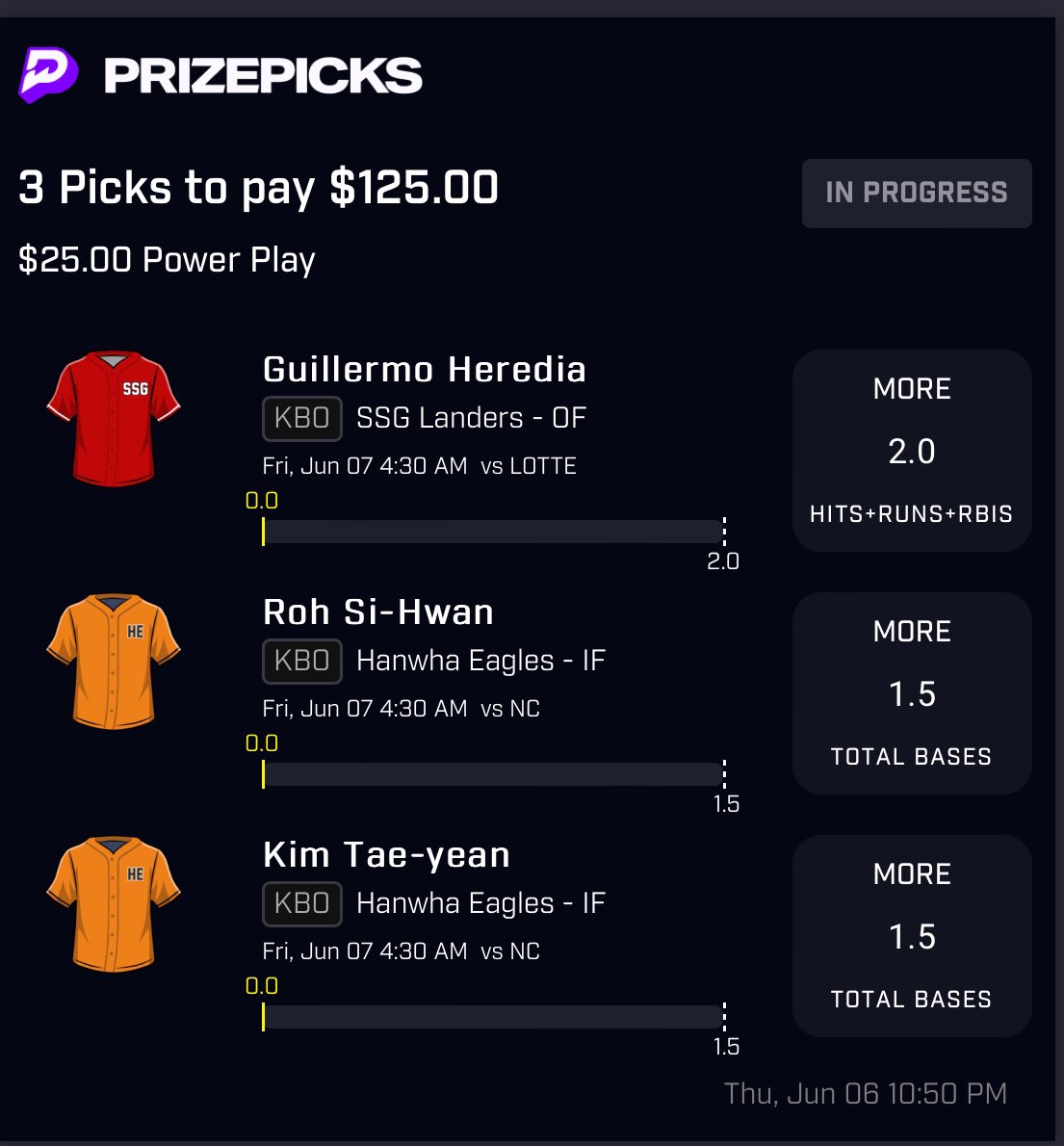 angeeloficiaal's tweet photo. Tail the KBO ⚾️🫡🔥
#prizepicks #kbo
#gamblingtwitter #moneymax https://t.co/k4WhFVq7Zk