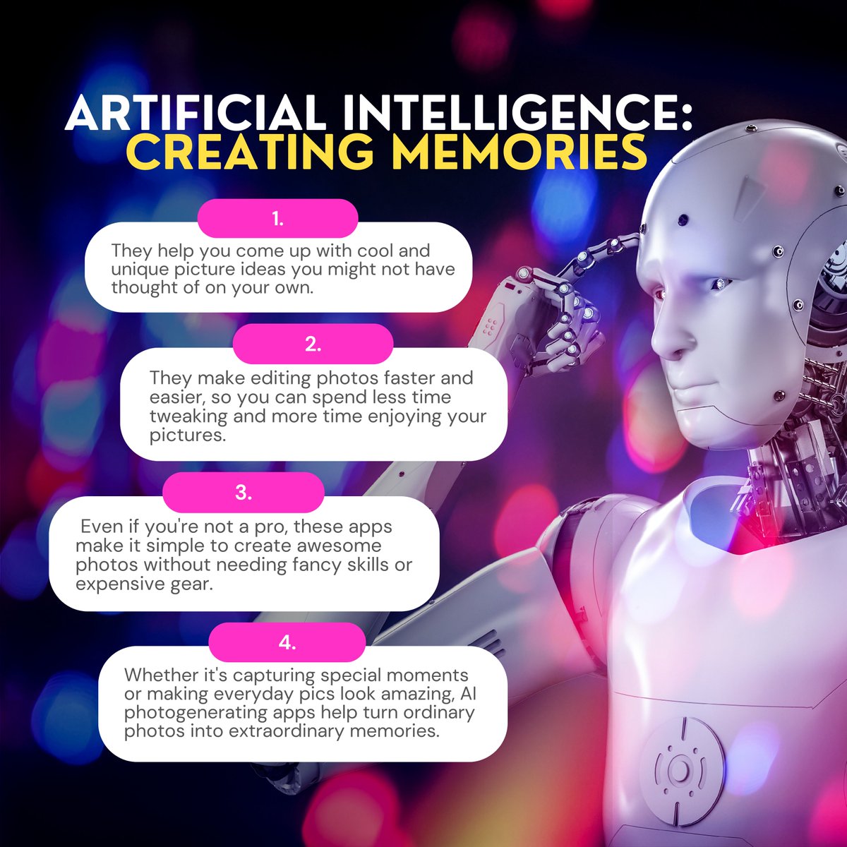 TheMetaMatrix_'s tweet photo. Life's better with AI! The power of AI, making everyday tasks easier and our future brighter. 

#NewTechnologies #Crypto #Cryptocurrency #Blockchain #Binance #Metaverse #Future #FutureIsHere #ArtificialIntelligence #AI #NFT https://t.co/1O1TohUx0f