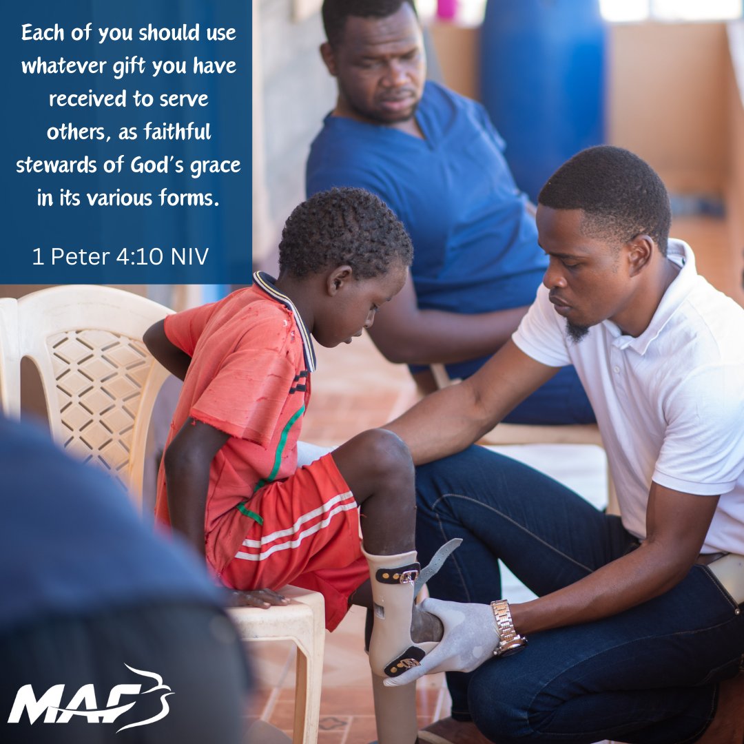 MafKenya's tweet photo. #WednesdayWisdom

“Each of you should use whatever gift you have received to serve others, as faithful stewards of God’s grace in its various forms. 1 Peter 4: 10 NIV https://t.co/K9TfidBrn8