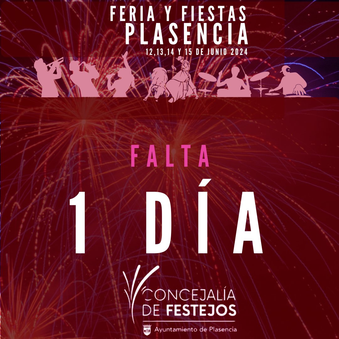 ¡¡¡Un día y llega el día grande!!! #feriaplasencia2024