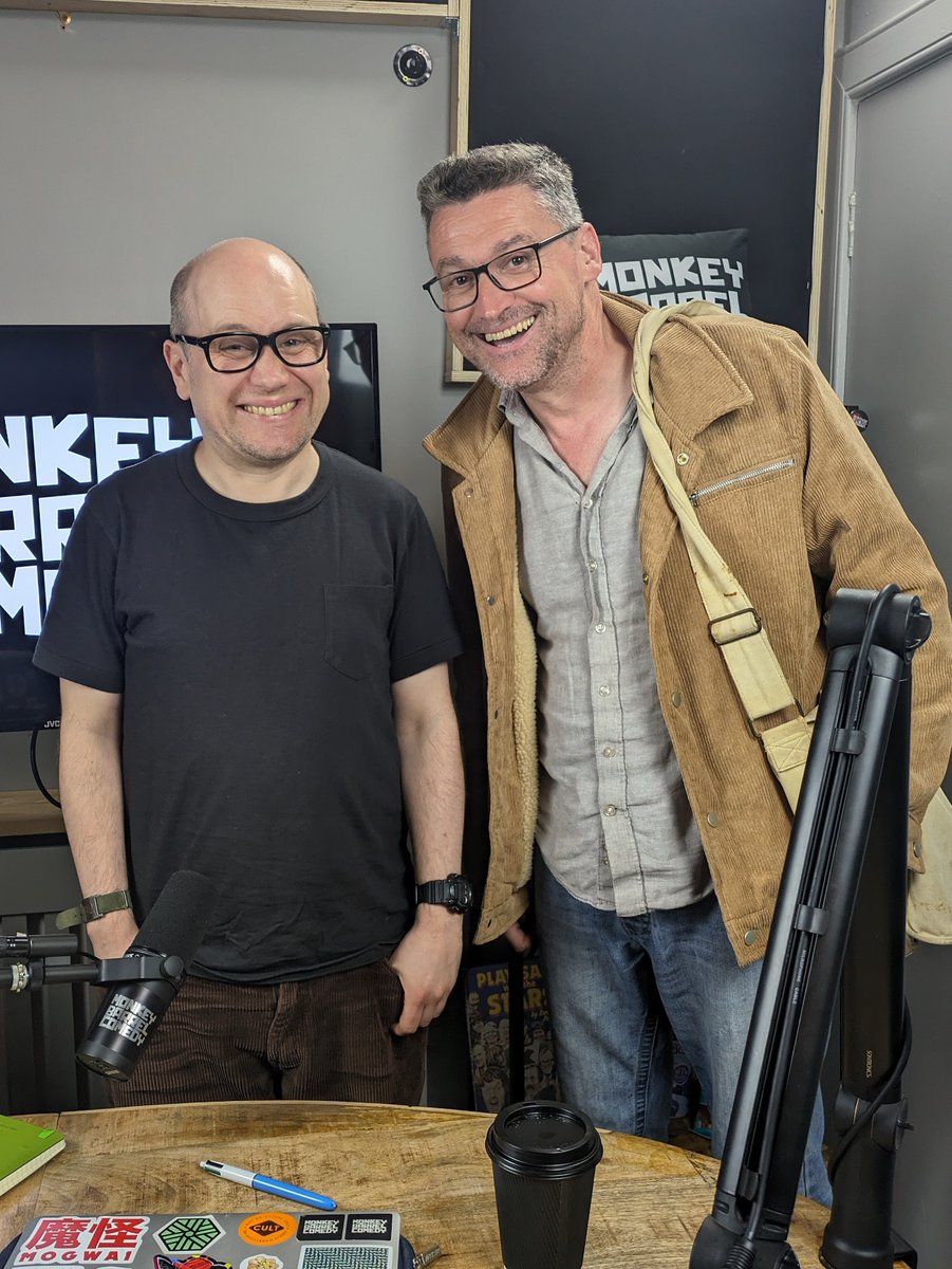 PaulMuchPod's tweet photo. Episode 12 is up and my guest this week doing the impression games was comedian and podcaster Joe Heenan!!!

As you can see we had all the emotions.

Episode here: https://t.co/yybTlHHKu4 https://t.co/nkaIUSz13B