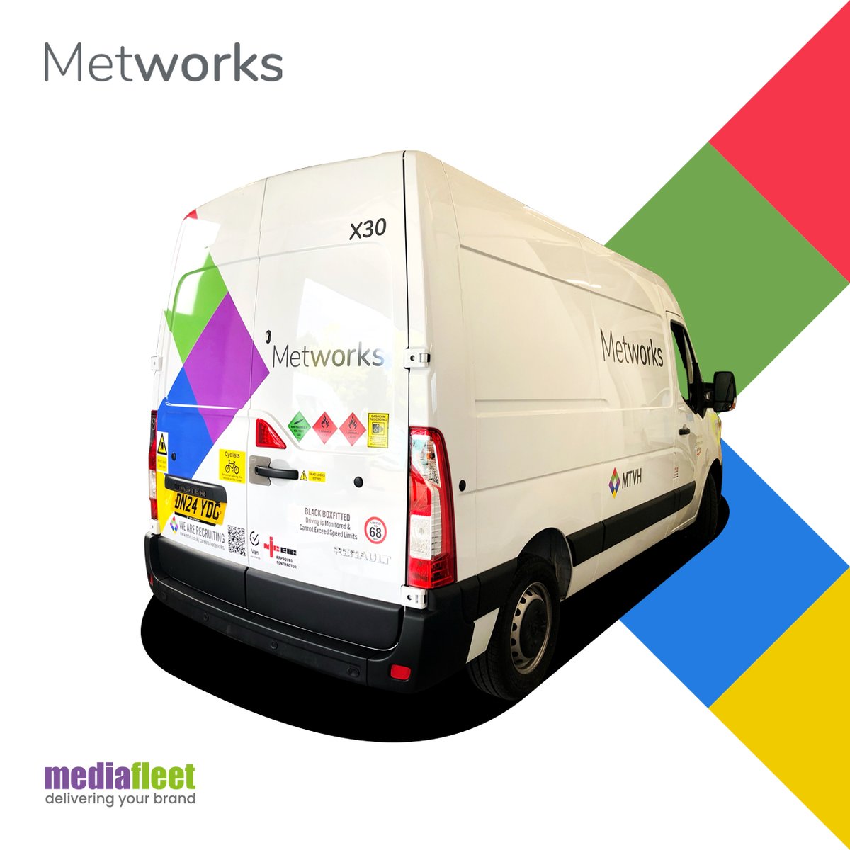 MediafleetLtd's tweet image. It’s #NewVanDay for the @MetTVH team!

Over these past few months, we have worked alongside the fantastic team at @sgfleetUK to carry out vehicle branding to MTVH’s fleet and we are over the moon with the results.

#ModulSystem #VehicleBranding #SupplyChain #FleetManagement