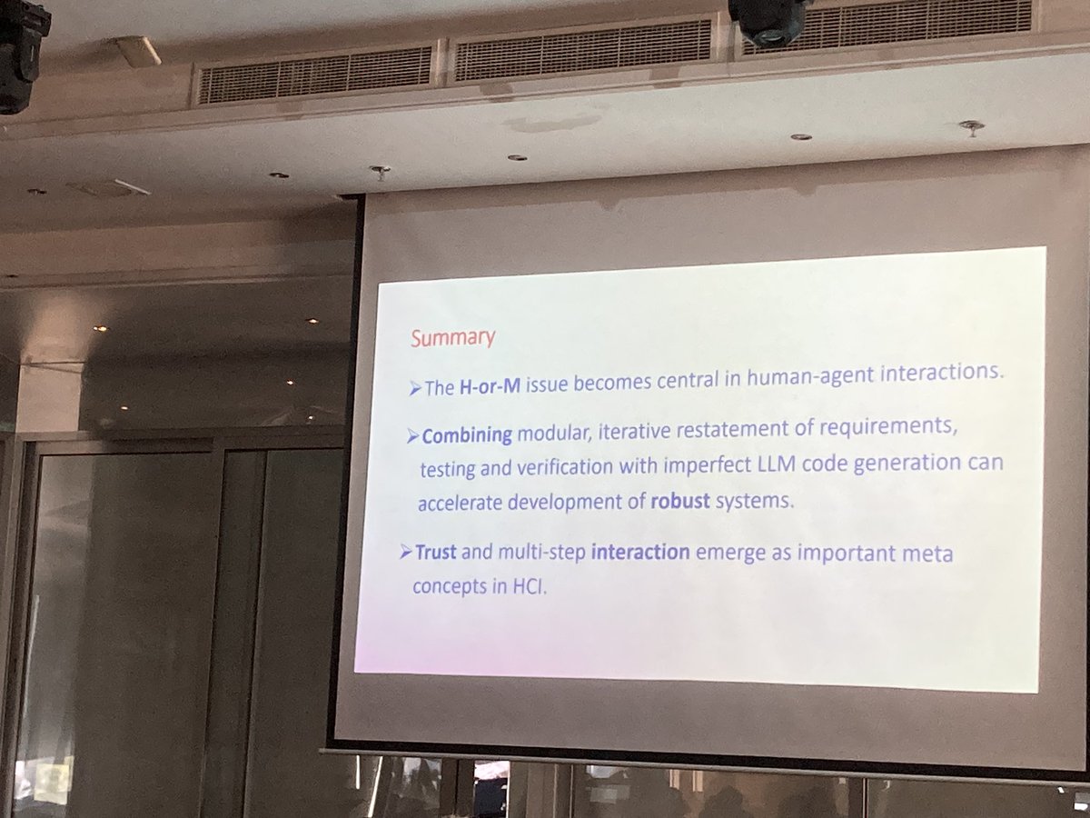 Paolo Ceravolo (@paoloceravolo) on Twitter photo David Harel’s keynote <a href="/CAiSEConf/">CAiSE Conf</a>
Let’s learn how to design human machine cooperation David Harel’s keynote <a href="/CAiSEConf/">CAiSE Conf</a>
Let’s learn how to design human machine cooperation