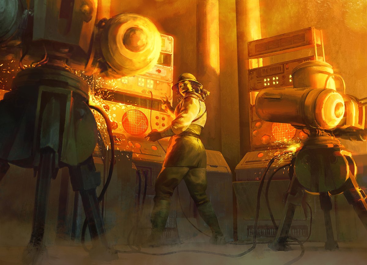 DOOChun's tweet image. MtG: Stolen Strategy
Magic: The Gathering - Fallout
AD: Colin Boyer
artstation.com/artwork/39KBGg