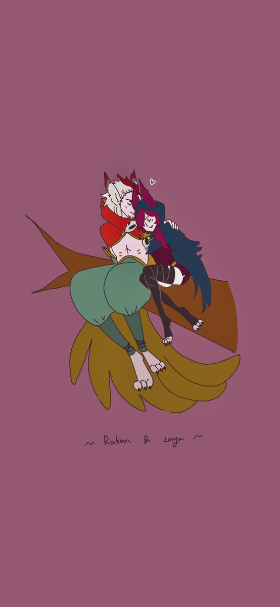 bananamicake's tweet photo. 定番のザヤラカン
2人いちゃついてる時結局このスキンが一番好き❤️
#leagueoflegendsfanarts #LeagueOfLegends #ArtsofLegends https://t.co/NsxLJ6PW1V