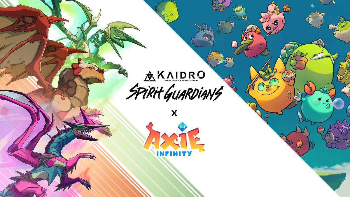 kaidrochronicle's tweet photo. We are excited to announce our partnership with @AxieInfinity X Kaidro. Check out axies infinity official discord for more details on how to awaken your spirit guardian! https://t.co/0G3QtQUrq4