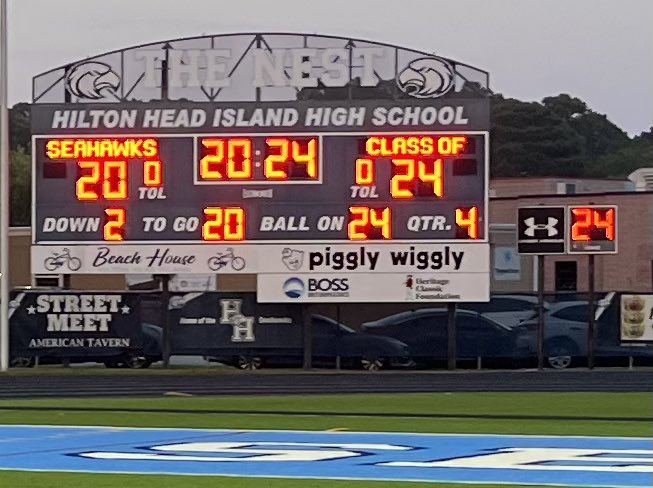 Congratulations Hilton Head Island High School Class of 2024!  Find your Purpose and make a difference!  Go Seahawks!