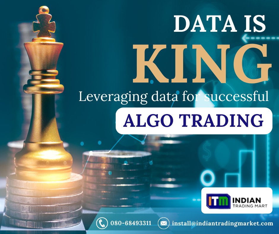 indiantrad09's tweet photo. Data is king. Leveraging data effectively is the cornerstone of successful algorithmic trading. 
To learn more today visit!!
Website: https://t.co/u6CnzGGz7X
Please email us at: install@indiantradingmarket.com
#AutomatedTrading #UnlockProfit #AutomatedTrading #ManualTrading https://t.co/NnshsPhaS0