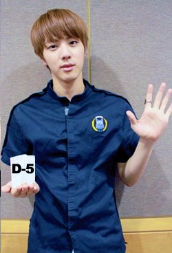yoonminleann's tweet photo. Jin’s 542nd Day 💜
D-5
💘 FIVE DAYS UNTIL JIN COMES HOME 💘
#547DaysofJin #btsjin #jin #bts #seokjin https://t.co/QmvakMT5A1