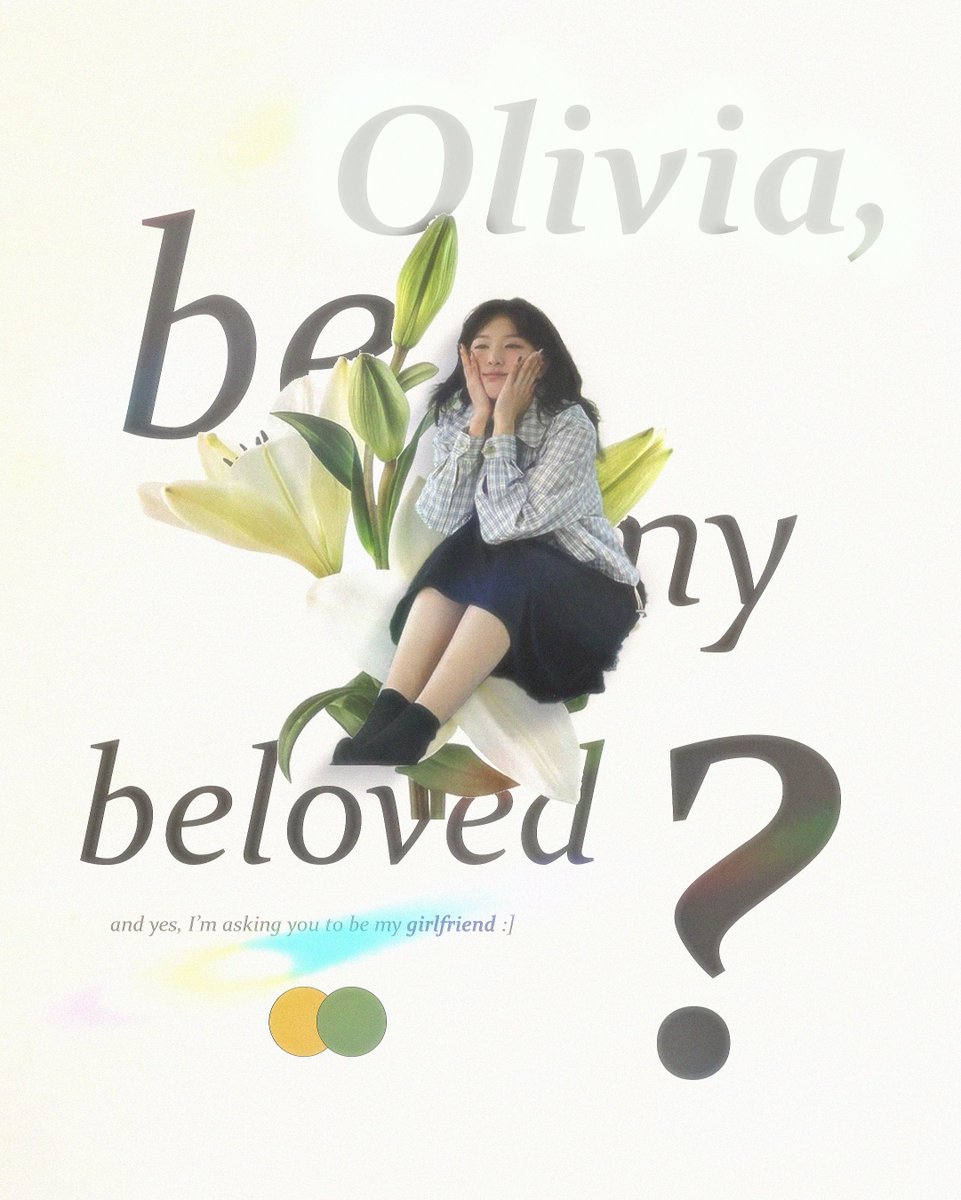 cerezeia's tweet photo. O7O6 ★ ㅤ✳️  Porque ayer te vi y lo entendi, 𓊆 la magia quе hay en ti  —— Dear 𝓞livia, ❦ ㅤ would you? https://t.co/uulO7hq6IG