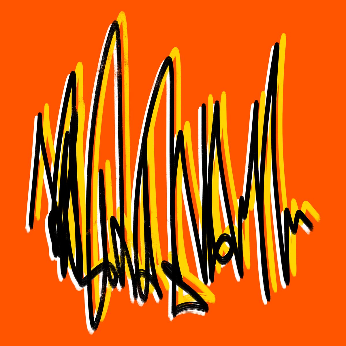 I do generative art now.

Generative, meaning I scribbled with my finger on an app.

This piece is made with intricate code and recursive technology.

My finger. My finger is the tech.

Presale open. 0.069 BTC.

DMs open.

No lowball offers. I know what I got.