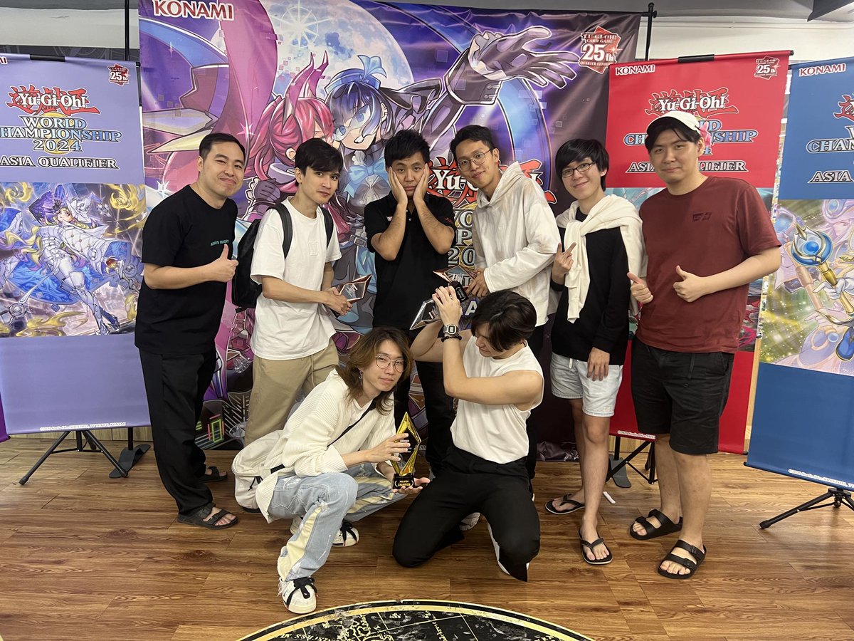 herry0304's tweet photo. World Championship 2024 Asia Qualifiers
Day 1
NaturaRunickOO
WhiteForestO
TianpaiXX
MarincessOXO
DrytronOO
TianpaiOO
RitualBeastOXO
Day 2
TianpaiXX
GimmickPuppetOXO
YubelOO
FiendSnakeXOX
TianpaiXOO
Top8
TianpaiOXO
Top4
FiendSnakeXOX
Infected  Influenza after tournament... 🤧🤒😷 https://t.co/XAVcSEv3wW