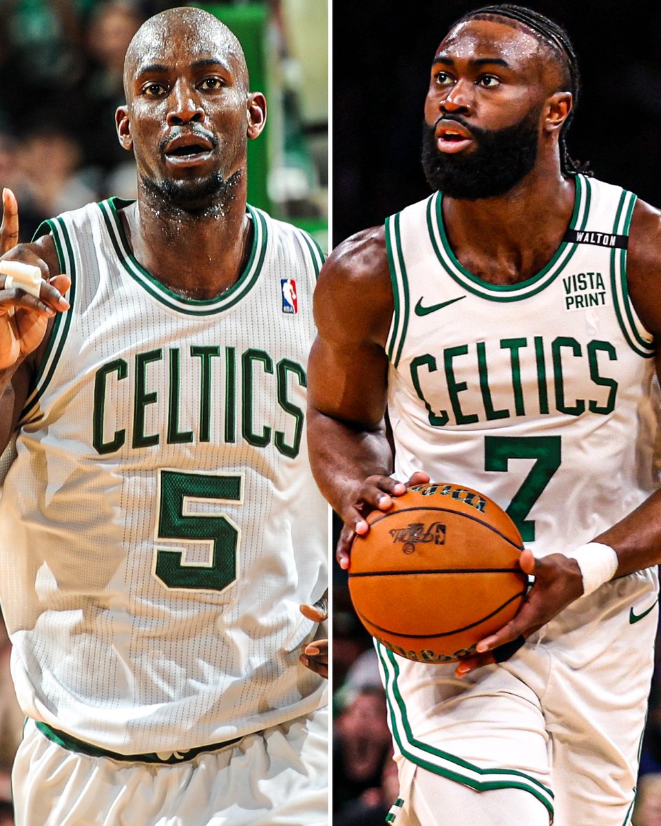 SportsCenter's tweet image. Jaylen Brown is the first Celtics player to have 20 PTS, 3 BLK and 3 STL in a playoff game since Kevin Garnett (2012) 🔥