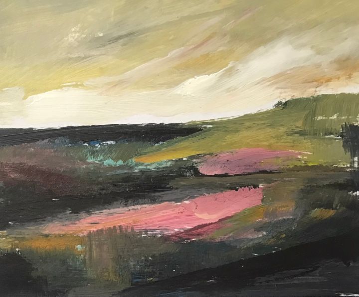 SusanWhatling's tweet photo. Art of the Day: "Hill Storm 2 by Susan Whatling". Buy at: https://t.co/SP8FboYGwR https://t.co/LMMsvbIytv