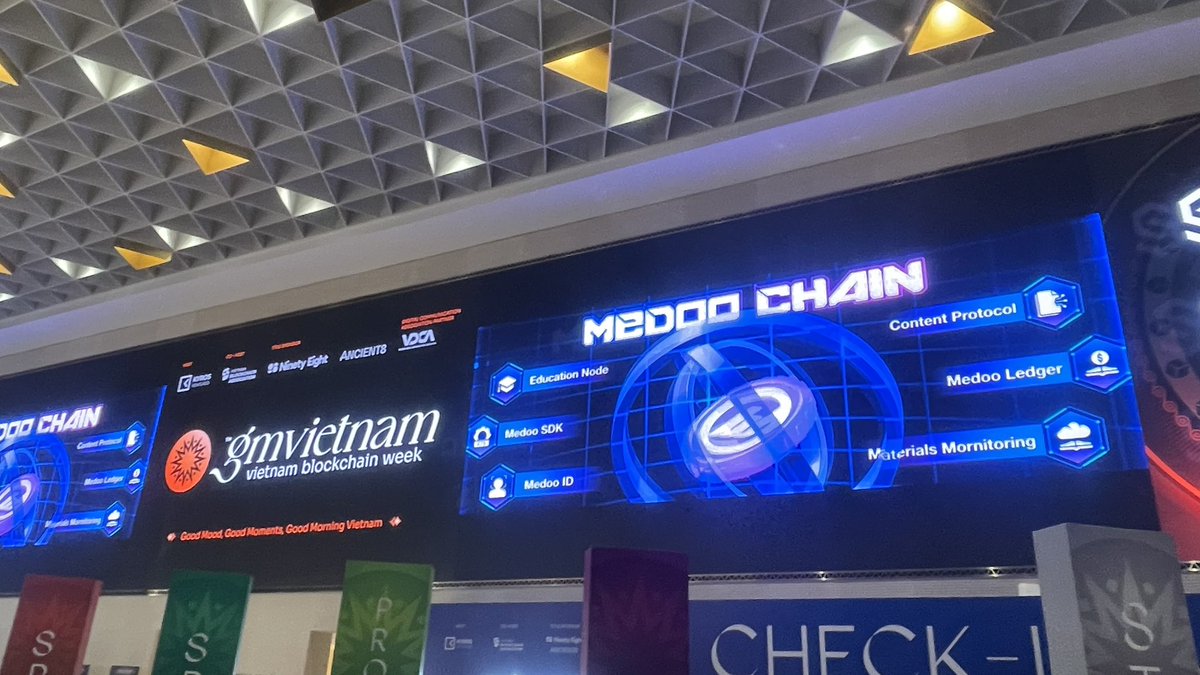 medoo_global's tweet photo. $medoo participates in @gmvn_official.
#medoo #education #blockchain #MedooChain #educoin #educator #education #LearnAndEarn #eLearning https://t.co/z840BtpJas