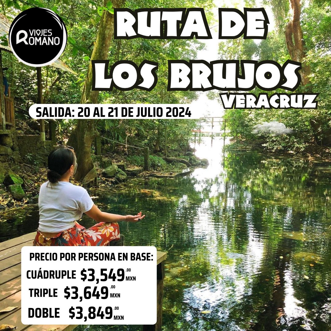 Viajes_Romano's tweet photo. Cotiza y Reserva con Nosotros !!!

📲 Whats App Ámbar Hernández: https://t.co/jskE91Z0nt https://t.co/RlgVpRxEF8