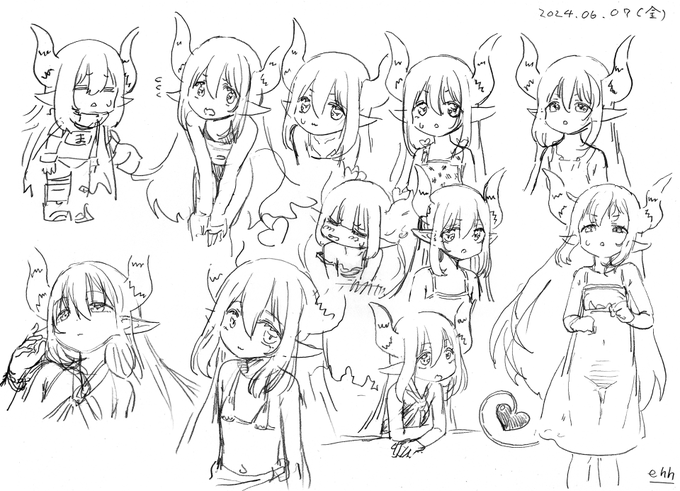 えま★おうがすとさんらくがき。 