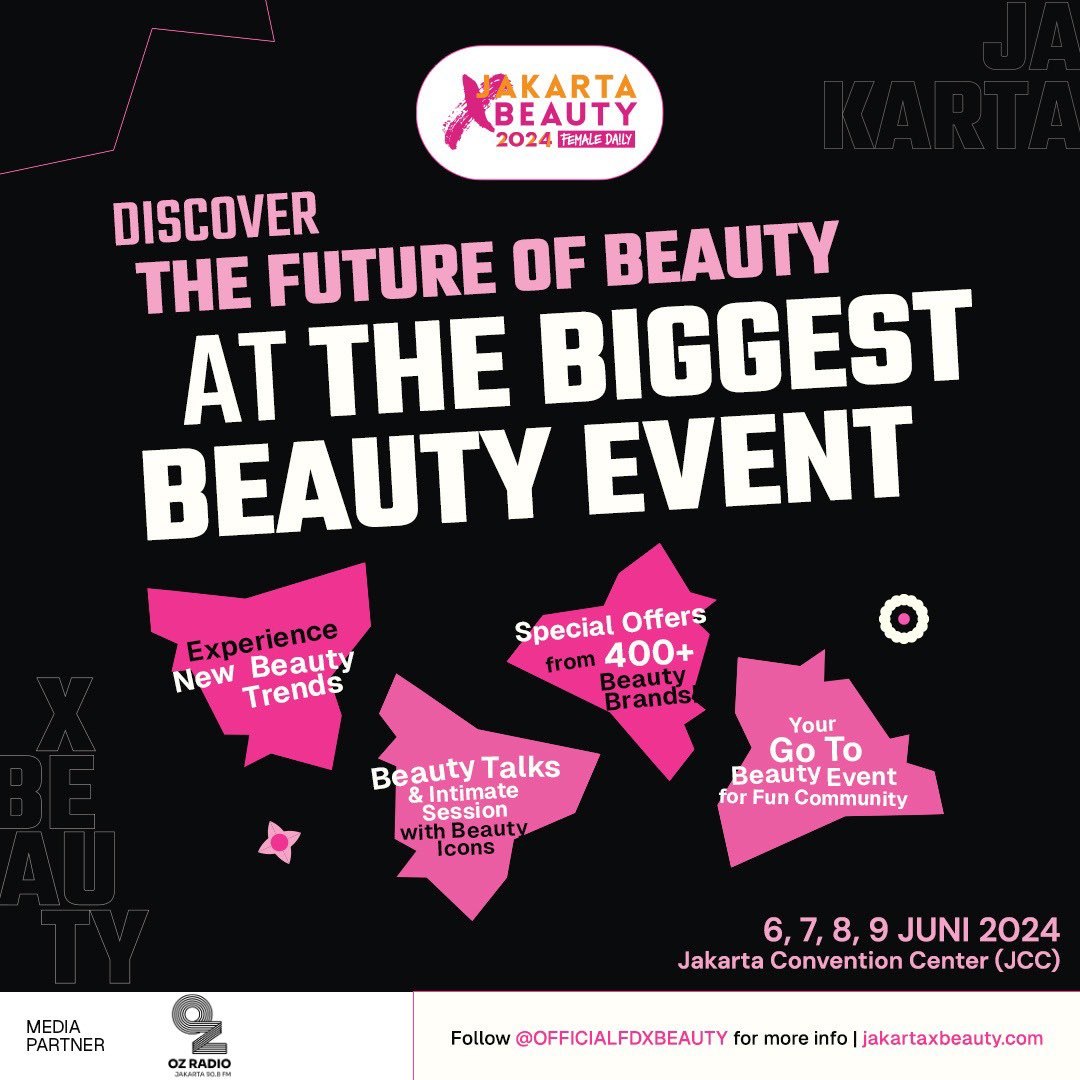Weekend ini kemanaaa guys? Mampir #JAKARTAXBEAUTY2024 yuuuuk!