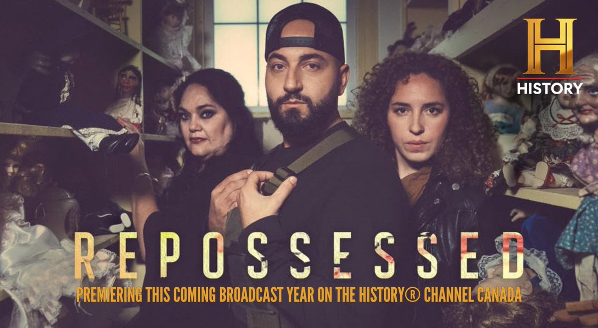 MarikaGaGa's tweet image. 🇨🇦 🎬 Finally, we can say HELLO CANADA!  #Repossessed is premiering this year on @historyca . A massive thank you to our Canadian fans who patiently waited for our show to premiere; it's almost here! Stay tuned and close to our socials; -xo @moesargi @marikagaga @leitreanna