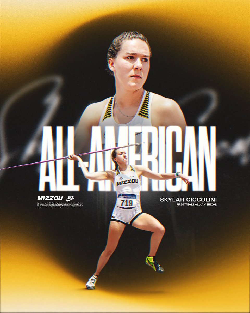 MizzouTFXC's tweet photo. All-American status ✔️ https://t.co/X8idTFvQSC