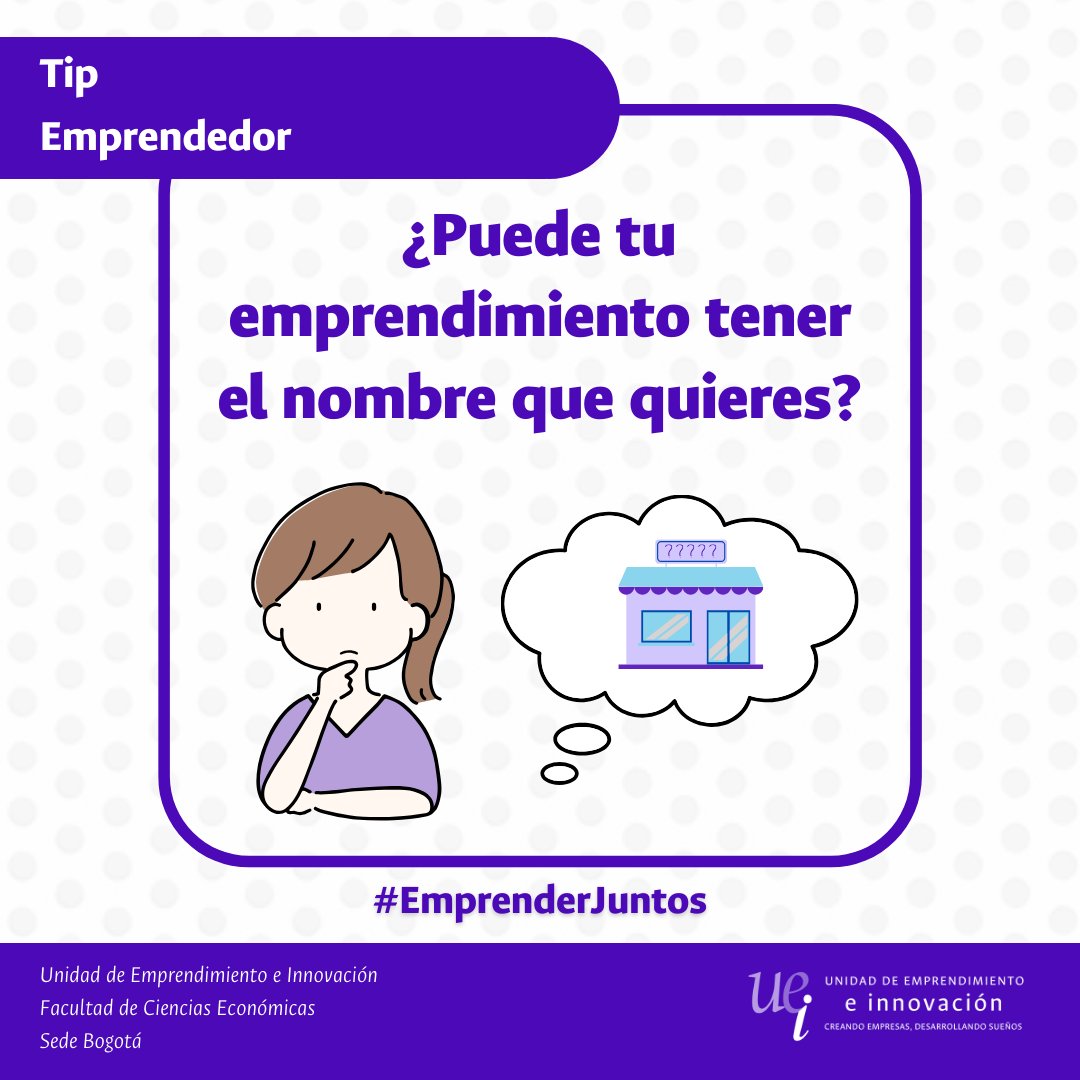 Unidad de Emprendimiento e Innovación - UNAL tweet media