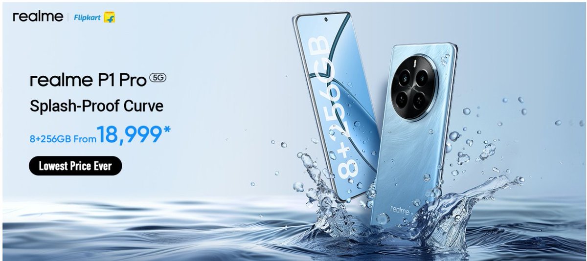 Atulbazaar's tweet photo. Good Offer 🫴
realme P1 Pro 5G to go on sale for INR 18,999 from 6th June 🙌
#realmeP1Pro
https://t.co/MKx1tQAkH9 and https://t.co/MwW4ZDciq3 https://t.co/iSjRpy4UKh