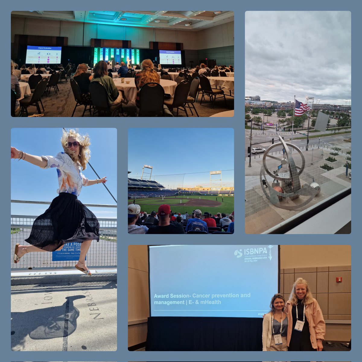 Had a great time <a href="/ISBNPA/">ISBNPA</a> in Omaha, Nebraska, with lots of valuable input and meeting wonderful researchers all over the world 💡🌍 #ISBNPA2024