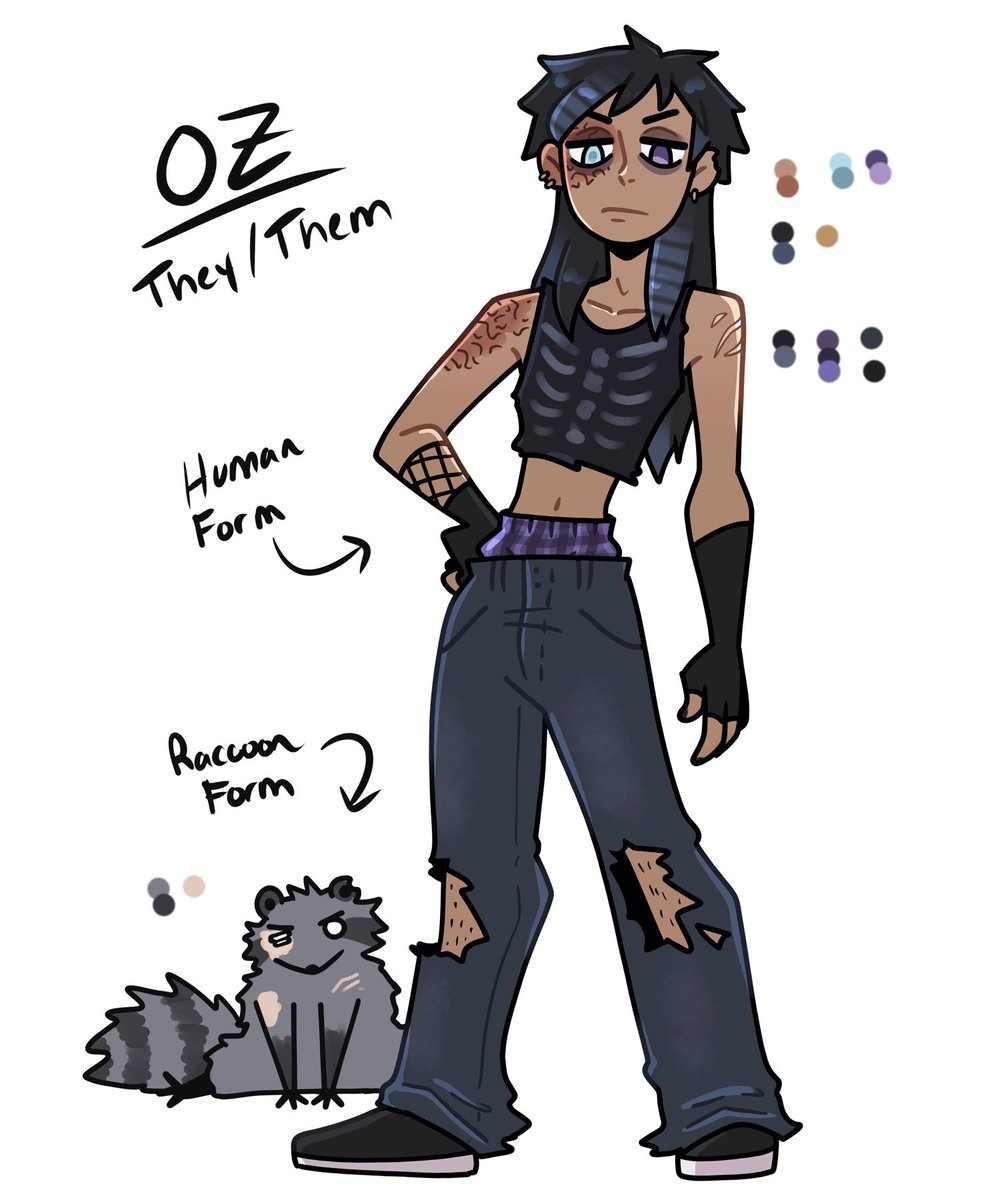 invideun's tweet photo. It’s Oz! The werecoon! 🦝
#glambocs https://t.co/2PWhUuGKFz
