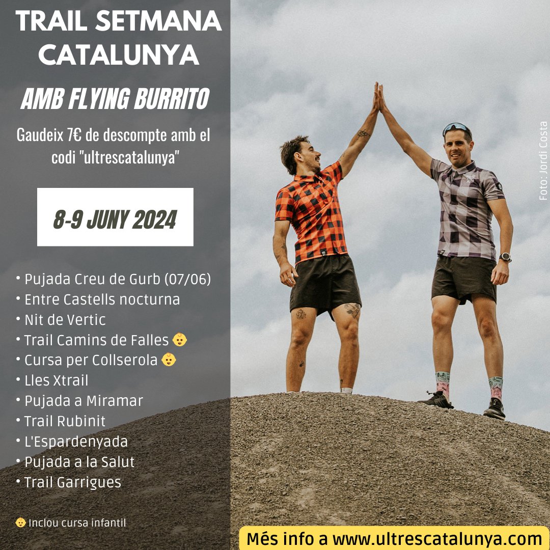 🗓️ AGENDA | Les curses per muntanya del proper cap de setmana
🏃🏃‍♀️⛰️

El calendari ens proposa 1️⃣1️⃣ curses arreu de Catalunya

On participareu? 

➕INFO ➡️ bit.ly/3QaoDcn