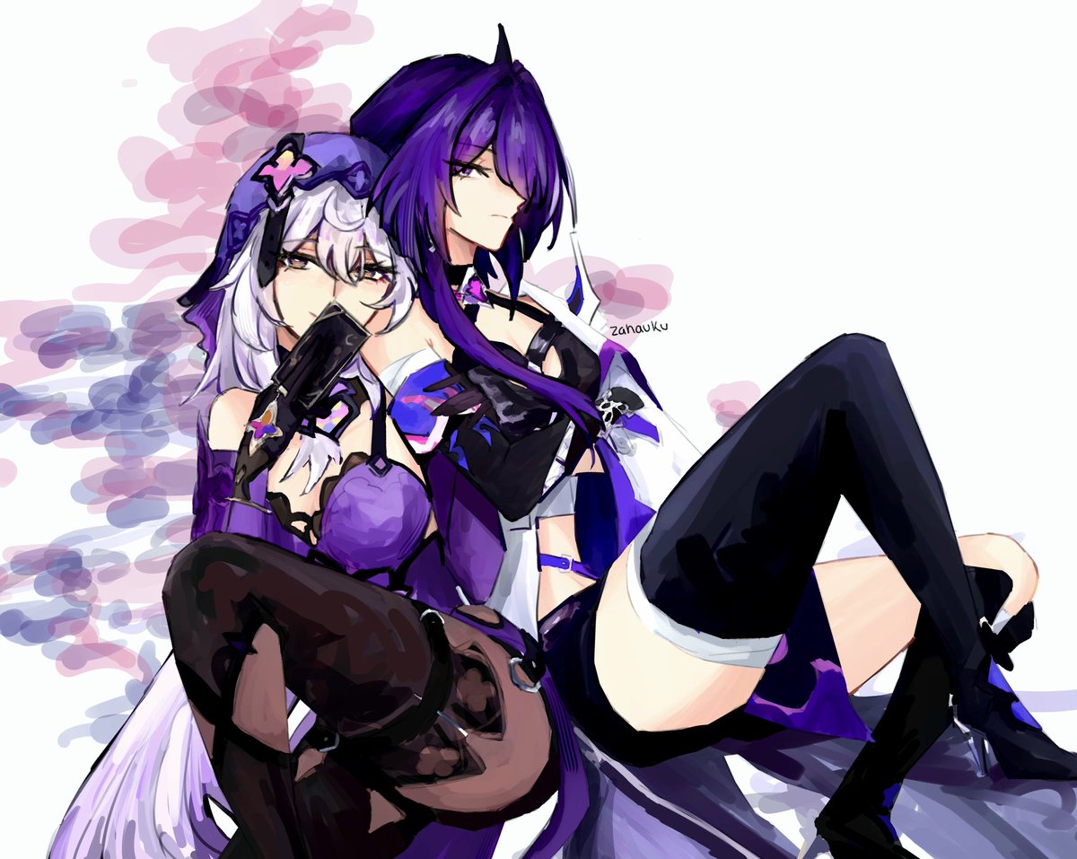 Zahauku's tweet photo. I've been playing sm I forgot I have to draw 

#Acheswan #acheron #blackswan https://t.co/PCHNUXfxe3
