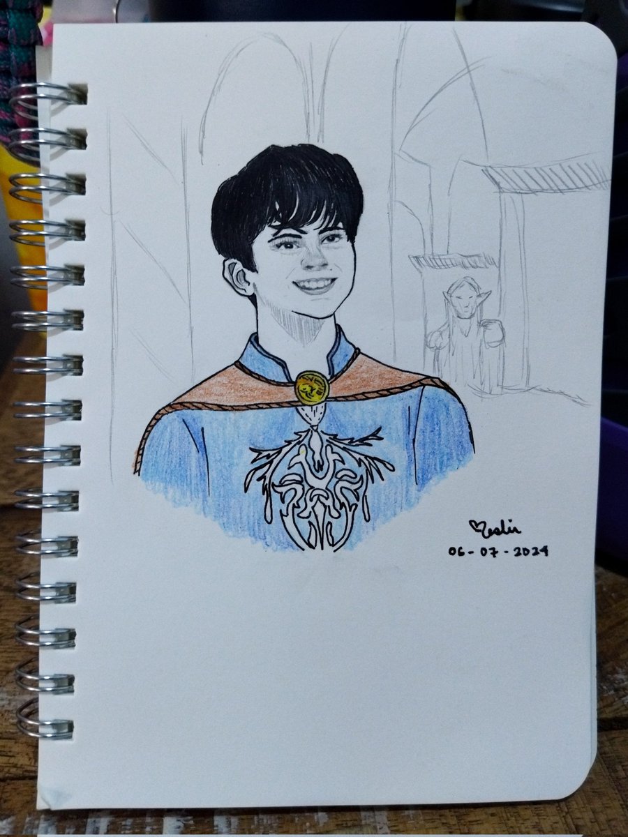 Spicynodols's tweet photo. Edmund Pevensie from the shining city of Wardrobe 
In the wonderous land of Spare Room.

⚔️🏰✨

#narnia #drawings #art https://t.co/U77HD81IOx