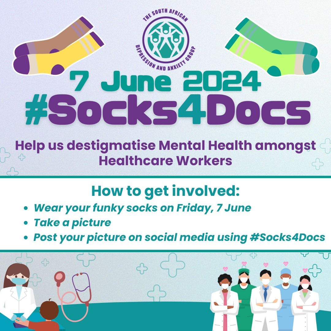 TheSADAG's tweet photo. We are celebrating & dedicating this day to the incredible dedication of our brave #HealthcareWorkers with this year's #SocksForDocs! While participating & joining us today is a small gesture it always makes a big difference bringing comfort and gratitude to Healthcare workers ⬇️ https://t.co/MX3wYinkUT
