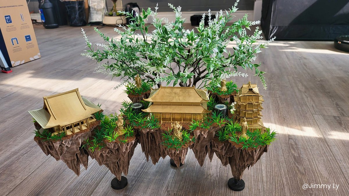 ff3dprinters's tweet photo. Check out this stunning Backflow Incense Burner! Printed on the #AD5M, except for the tree leaves, coco coir floor, and grass. Hand-painted and measuring 20x18x15 inches, the details are incredible!
Drop a ♥ to show some love for Jimmy Ly's amazing work!
#Flashforge #3DPrinter https://t.co/TRH1F5G5PK