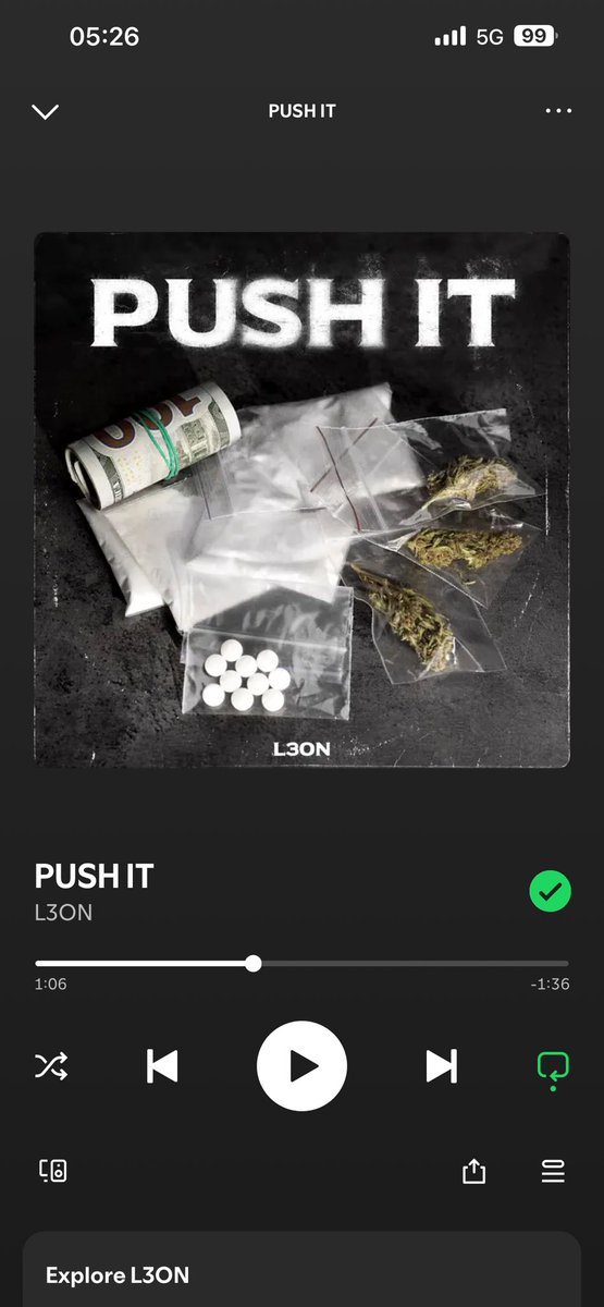 AyoTequila's tweet photo. L3ON - PUSH IT OUT NOW 🔥🤩 https://t.co/lVex0NrP5W