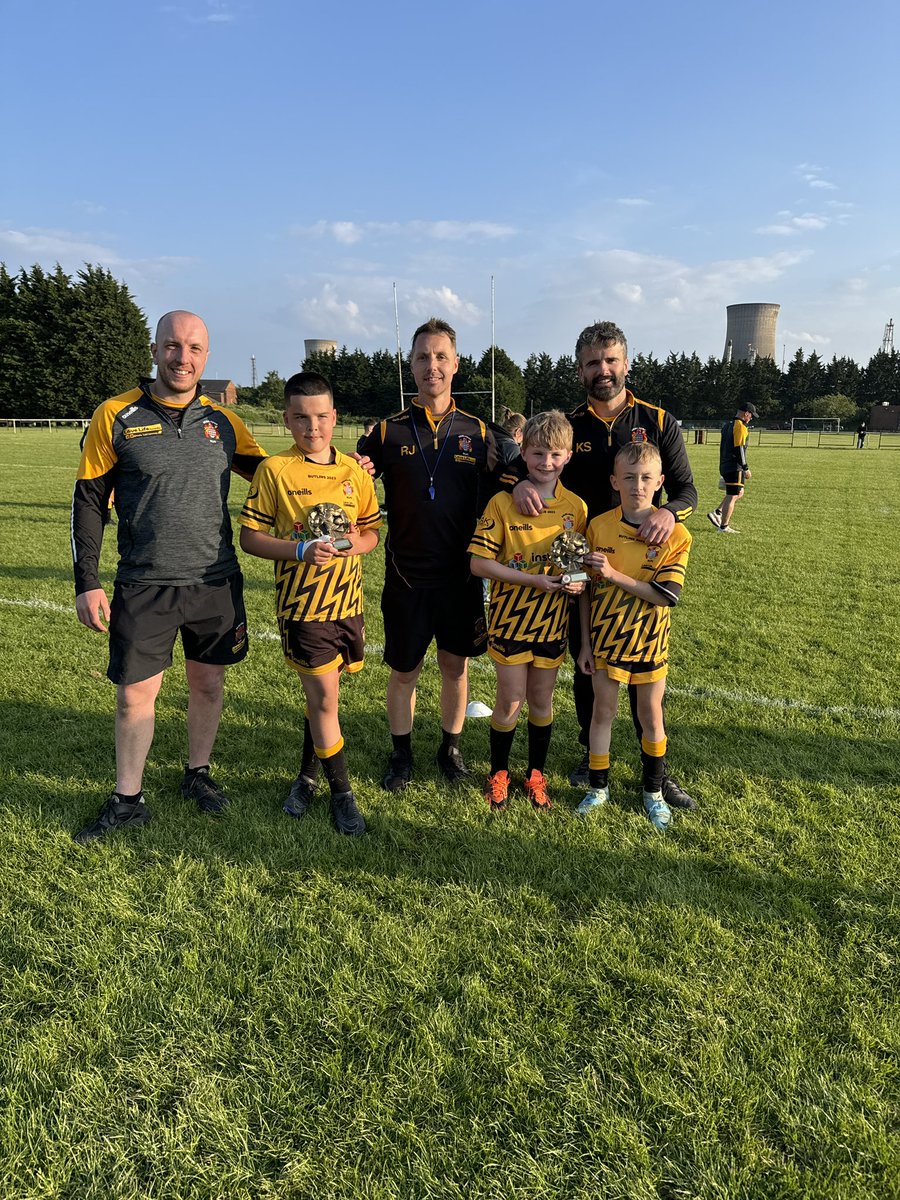 Shout out to this week’s MOtM’s Louie, Stan &amp; Lucas. Well done boys keep up the hard work 🖤💛