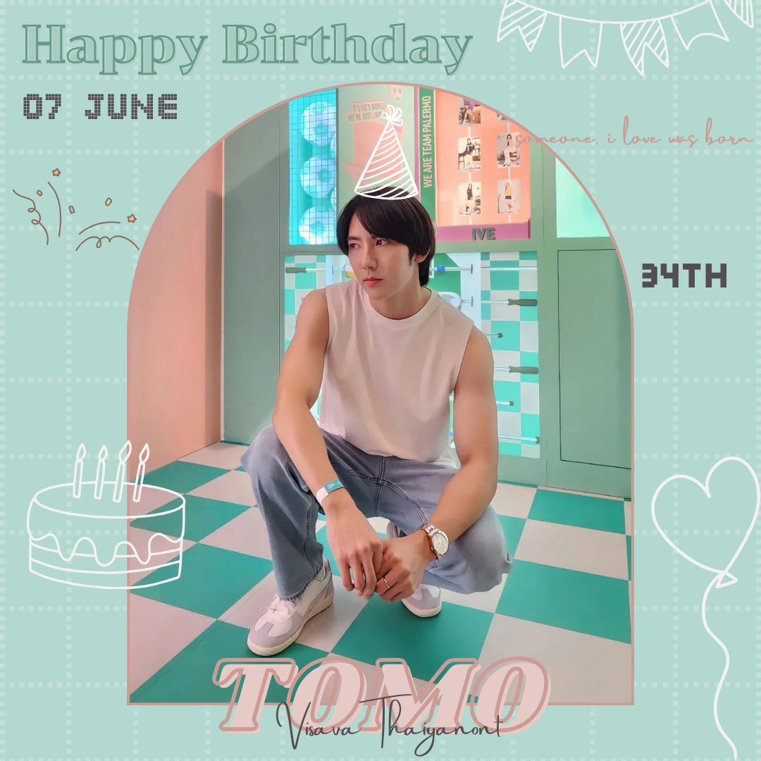 ‧⁺◟ 𝐇𝐀𝐏𝐏𝐘 𝐁𝐈𝐑𝐓𝐇𝐃𝐀𝐘 ✺
<a href="/itsmetomo_/">Tomo</a> 💙🍰

#TOMO_0607DAY
#TOMOVisava #TOMO