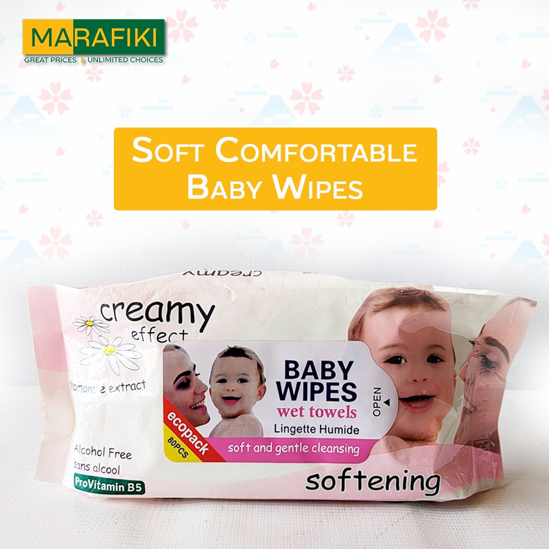 MarafikiMart's tweet photo. Keep your baby clean and comfortable with baby basics! From mild wet wipes to well-known brands like Pampers, Huggies,  Softcare, we have you covered. Shopping in-store or online puts convenience at your fingertips! 

#marafikimart #convenience #babyessentials #babywipes https://t.co/epd7iMB2N9