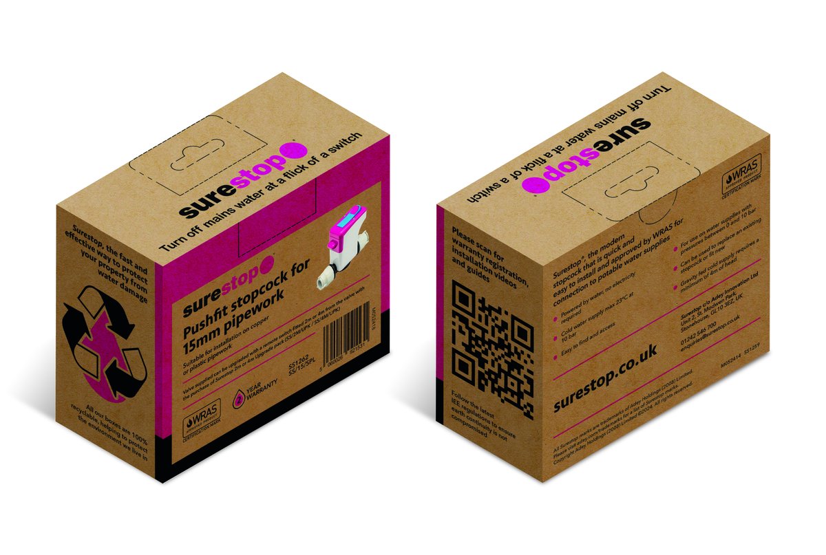Surestoplimited's tweet photo. We're changing our packaging ๐ฆโป!
We're swapping our plastic sleeve packaging to 86% recycled cardboard boxes, providing better protection during transits and they're 100% recyclable when you're finished with them!
On shelves this summer.
#newpackaging #boxes #surestop https://t.co/MbfWorEpoN