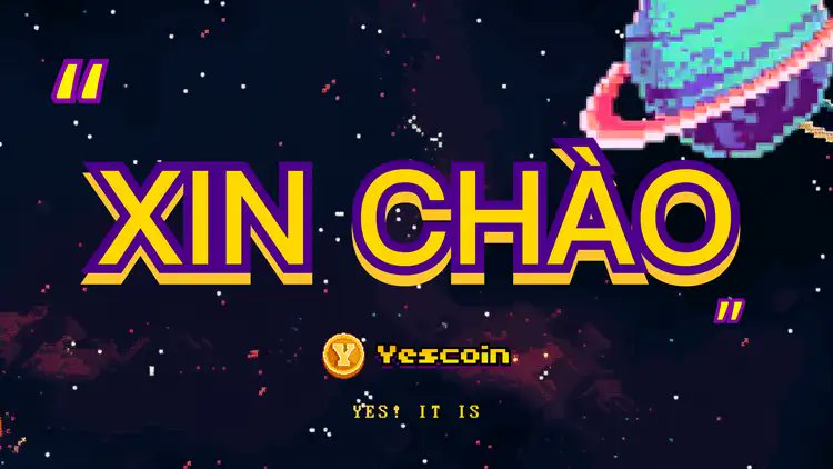 Yescoin_Fam's tweet photo. Yes, Yescoin bot in Vietnamese is ready！
Bot Yescoin bằng tiếng Việt đã sẵn sàng.

Yescoiner, YesWorld.💎

#yescoin #yescoiner #yesworld