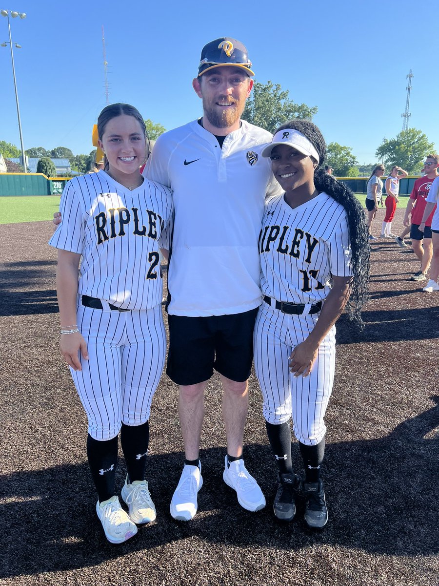 Ripley softball was well represented in the All-Star game today! Great job AB and AC!