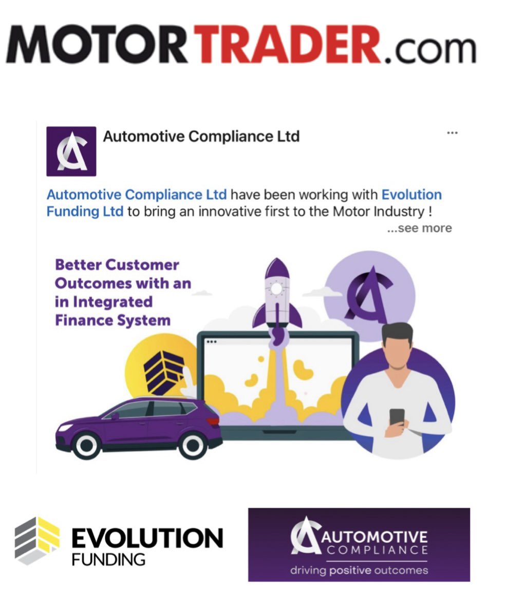 P9uys's tweet image. Exciting News in the Automotive Finance space… read the Article in Motor Trader Magazine 
Click the link ➡️ motortrader.com/motor-trader-n…