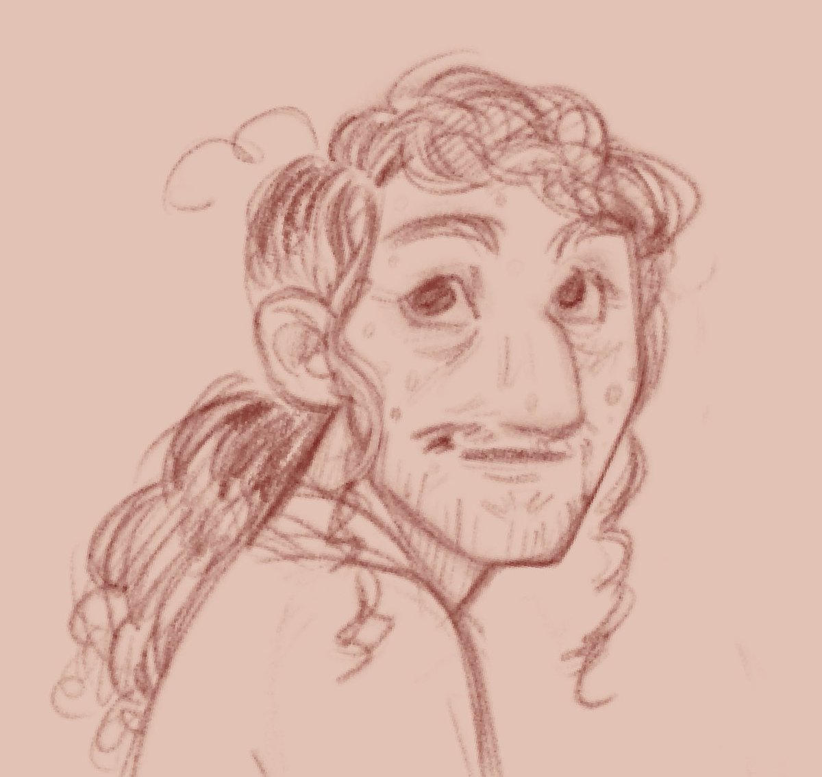 Tiny ass Jon from my procreate file