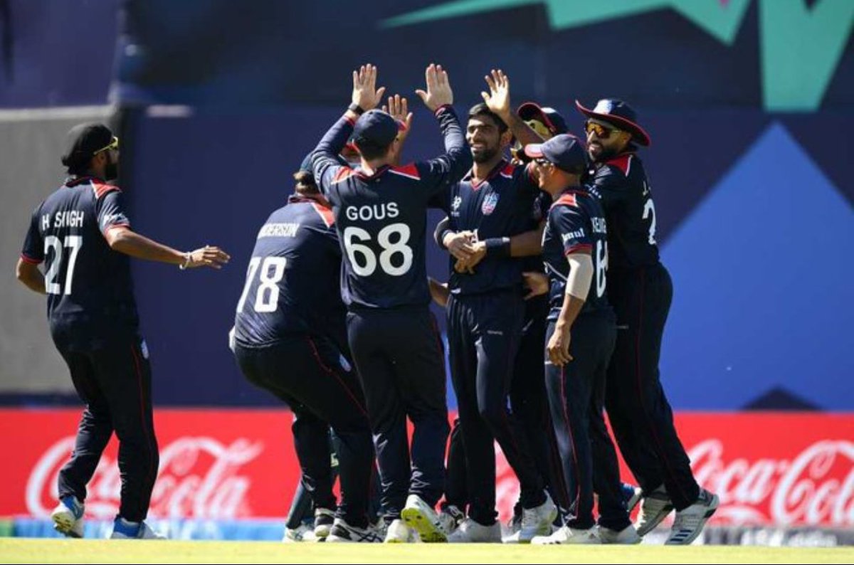 ridersworldwide's tweet photo. USA defeated Pakistan in #ICCT20WorldCup 
So there is no question of winning against India on 9 June🇮🇳
#PakvsUSA #UnitedStatesOfAmercia #T20WorldCup #NEETResult #Satyabhama #Ghajini #BiharSpecialStatus #KanganaRanaut #WorldFoodSafetyDay #RepoRate #Sahara_E_Insan #SunilChhetri https://t.co/nAGtcX3BwS
