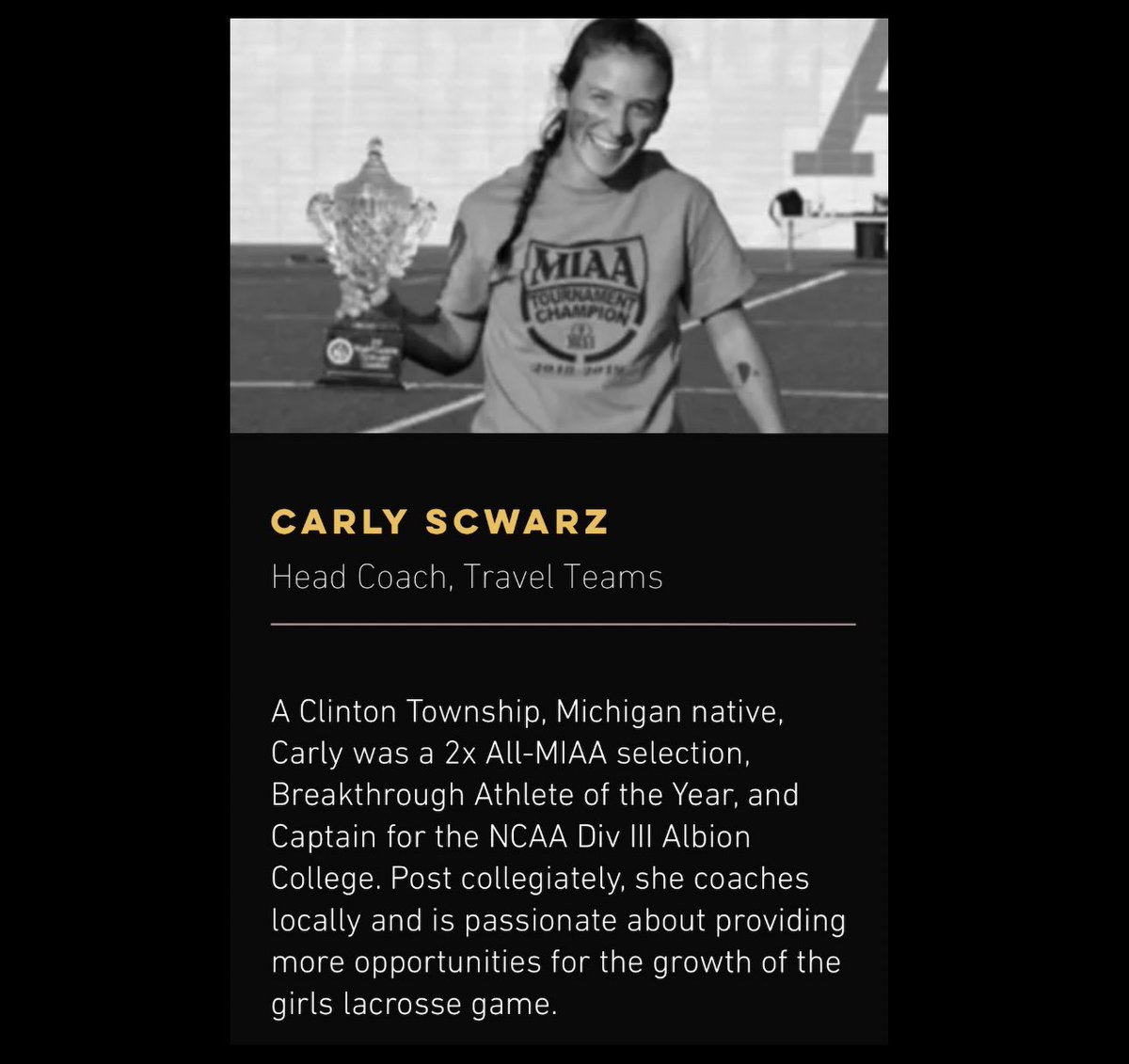 TroyTerps's tweet photo. Meet The Team… Jillian, Carly &amp; Chase! Michigan Beez Lax Club 🐝🥍 https://t.co/vENsTIUf1B https://t.co/9Du1HvHMHH