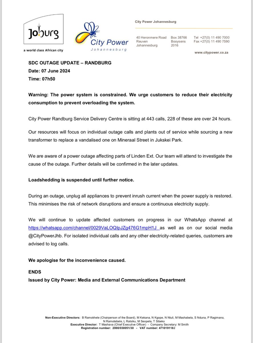 @CityPowerJhb tweet media